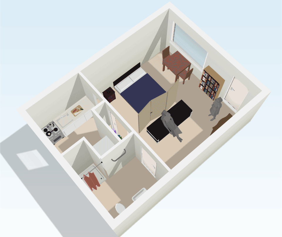 Renton Apartment for rent furnished example