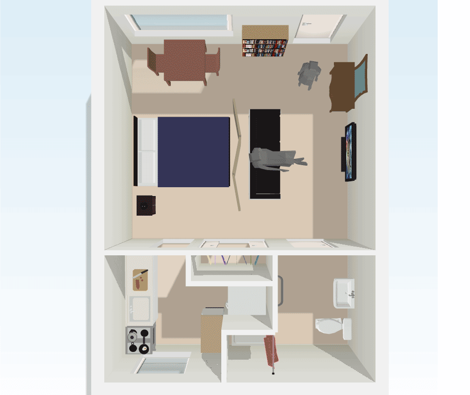 Renton Apartment for rent furnished example
