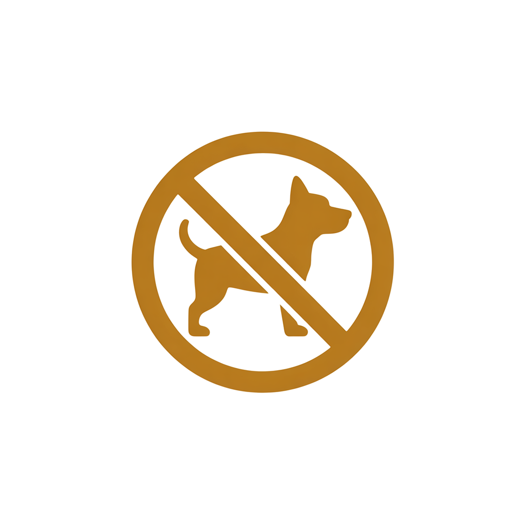 No pets allowed