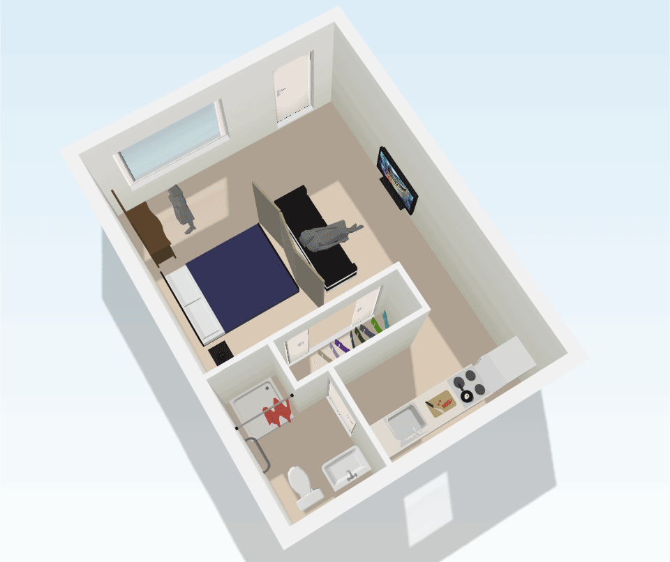 Renton Apartment for rent furnished example